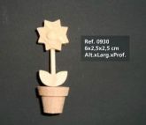 Micro vaso girassol C/ 5 unid.